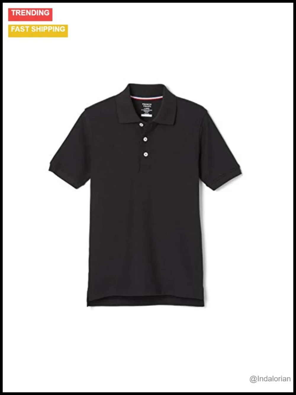 Cotton Blend Short Sleeve Pique Polo Uniform Shirt